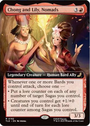 Chong and Lily, Nomads (Extended Art) [Avatar: The Last Airbender: Eternal-Legal]-1