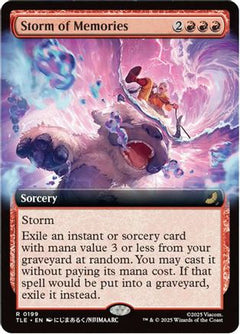 Storm of Memories (Extended Art) (TLE-199) - Avatar: The Last Airbender: Eternal-Legal Foil-1