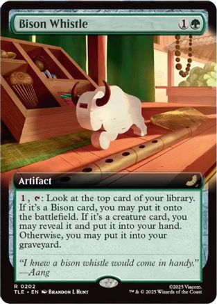 Bison Whistle (Extended Art) [Avatar: The Last Airbender: Eternal-Legal]-1