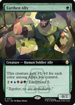 Earthen Ally (Extended Art) [Avatar: The Last Airbender]-1