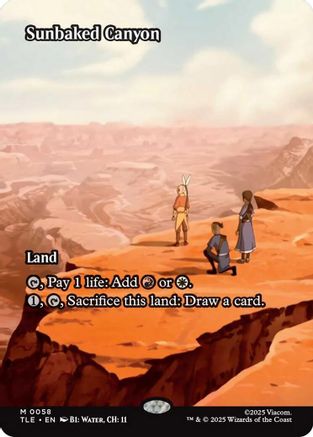 Sunbaked Canyon (Borderless) [Avatar: The Last Airbender: Eternal-Legal]-1