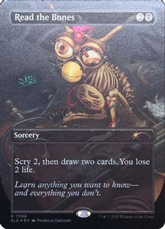 Read the Bones (Rainbow Foil) (SLD-7066) - Secret Lair Drop Series Foil-1