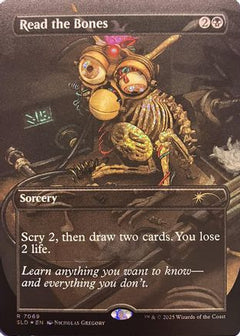 Read the Bones (Confetti Foil) (SLD-7069) - Secret Lair Drop Series Foil-1