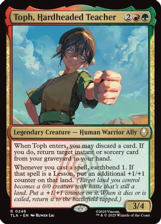 Toph, Hardheaded Teacher (TLA-246) - Avatar: The Last Airbender-1
