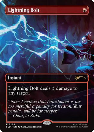 Lightning Bolt (2289) (SLD-2289) - Secret Lair Drop Series-1