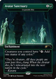 Avatar Sanctuary - Cryptolith Rite (SLD-2293) - Secret Lair Drop Series-1