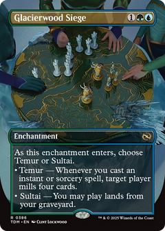 Glacierwood Siege (Borderless) [Tarkir: Dragonstorm]-1