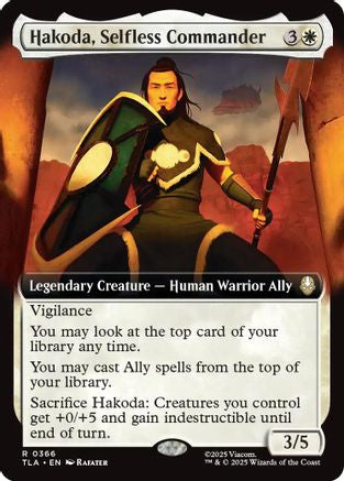 Hakoda, Selfless Commander (Extended Art) [Avatar: The Last Airbender]-1