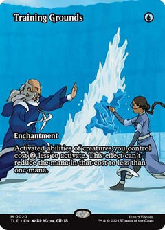 Training Grounds (Borderless) (TLE-020) - Avatar: The Last Airbender: Eternal-Legal Foil-1