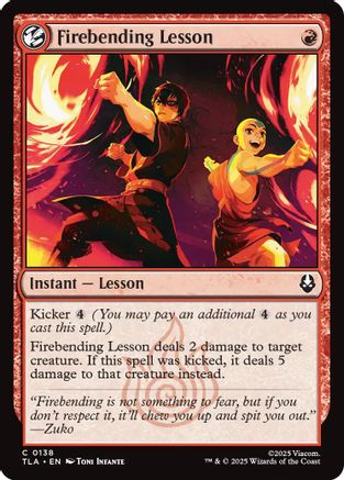 Firebending Lesson [Avatar: The Last Airbender]
