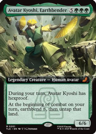 Avatar Kyoshi, Earthbender (Extended Art) [Avatar: The Last Airbender: Eternal-Legal]-1