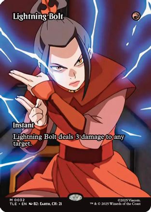 Lightning Bolt (Borderless) [Avatar: The Last Airbender: Eternal-Legal]