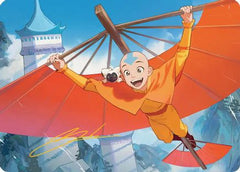 Aang, the Last Airbender Art Card (Gold-Stamped Signature) [Avatar: The Last Airbender Art Series]-1