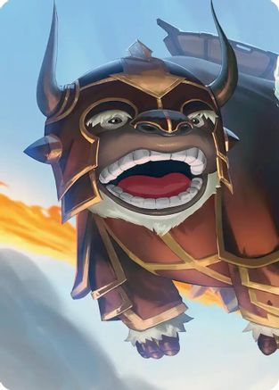 Appa, the Vigilant Art Card [Avatar: The Last Airbender Art Series]-1