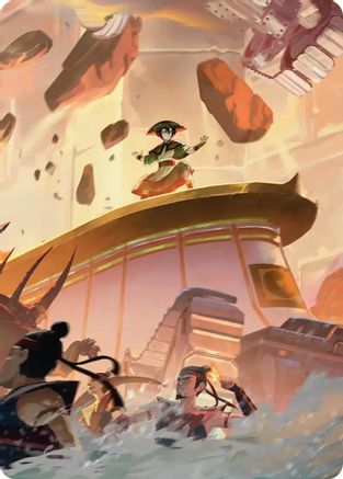 Earthshape Art Card [Avatar: The Last Airbender Art Series]-1
