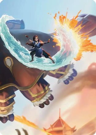 Katara's Reversal Art Card (ASTLA-) - Art Series: Avatar: The Last Airbender-1