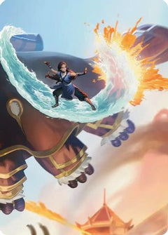 Katara's Reversal Art Card (ASTLA-) - Art Series: Avatar: The Last Airbender-1