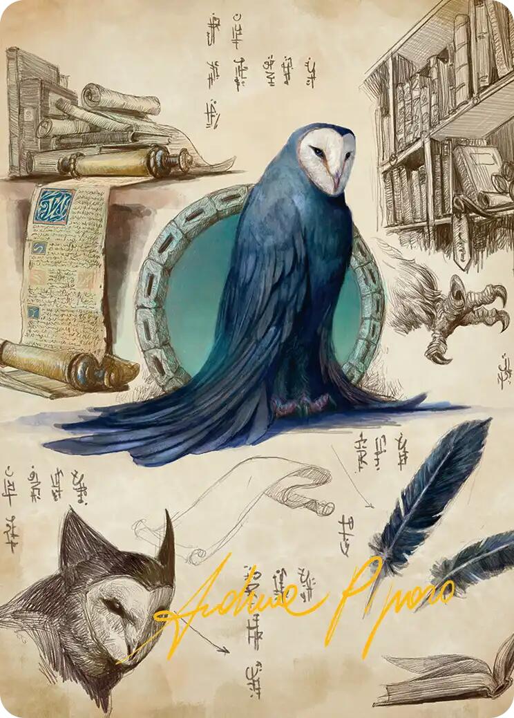 Wan Shi Tong, Librarian Art Card (Gold-Stamped Signature) [Avatar: The Last Airbender Art Series]-1