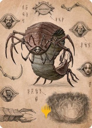 Koh, the Face Stealer 2 Art Card (Gold-Stamped Planeswalker Symbol) [Avatar: The Last Airbender Art Series]-1