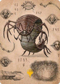 Koh, the Face Stealer 2 Art Card (Gold-Stamped Planeswalker Symbol) [Avatar: The Last Airbender Art Series]-1