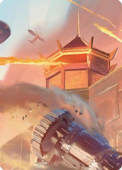 Fire Nation Turret Art Card [Avatar: The Last Airbender Art Series]-1
