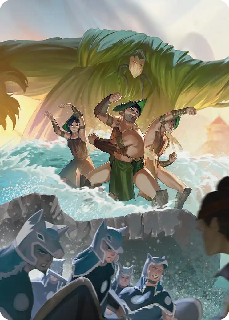 Swampbenders Art Card [Avatar: The Last Airbender Art Series]-1