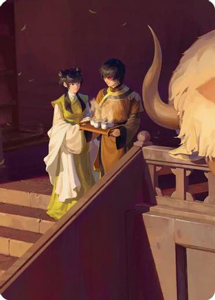 Mai and Zuko Art Card [Avatar: The Last Airbender Art Series]-1