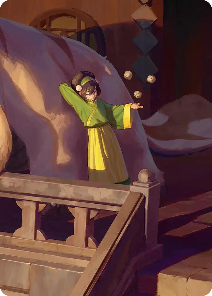 Toph, Greatest Earthbender Art Card [Avatar: The Last Airbender Art Series]-1