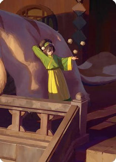 Toph, Greatest Earthbender Art Card (ASTLA-) - Art Series: Avatar: The Last Airbender-1