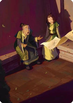 Sokka and Suki Art Card [Avatar: The Last Airbender Art Series]-1