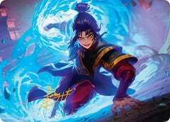Fire Lord Azula Art Card (Gold-Stamped Signature) [Avatar: The Last Airbender Art Series]-1