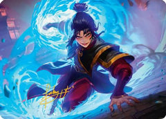 Fire Lord Azula Art Card (Gold-Stamped Signature) (ASTLA-021) - Art Series: Avatar: The Last Airbender-1