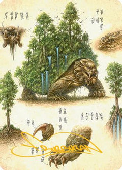 The Lion-Turtle Art Card (Gold-Stamped Signature) [Avatar: The Last Airbender Art Series]-1