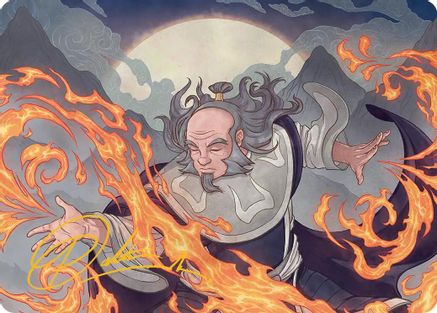 Iroh, Grand Lotus Art Card (Gold-Stamped Signature) [Avatar: The Last Airbender Art Series]-1