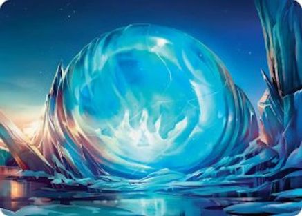 Aang's Iceberg Art Card [Avatar: The Last Airbender Art Series]-1