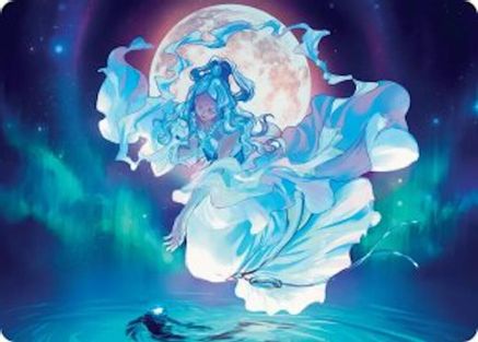 Yue, the Moon Spirit Art Card (ASTLA-007) - Art Series: Avatar: The Last Airbender-1