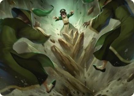 Rockalanche Art Card [Avatar: The Last Airbender Art Series]-1