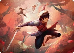 Jet, Freedom Fighter Art Card [Avatar: The Last Airbender Art Series]-1