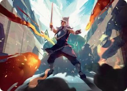 Sokka, Tenacious Tactician Art Card [Avatar: The Last Airbender Art Series]-1