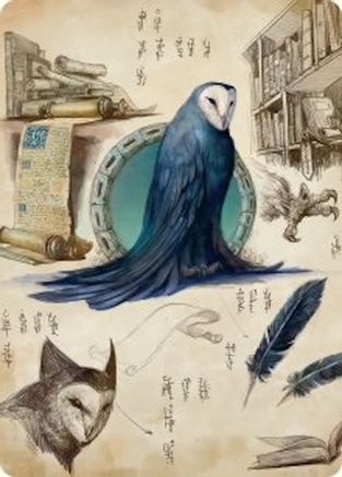 Wan Shi Tong, Librarian Art Card (ASTLA-033) - Art Series: Avatar: The Last Airbender-1