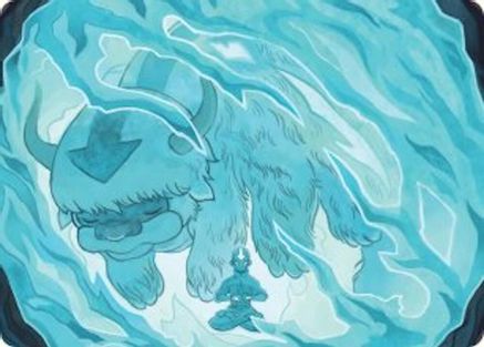 Aang's Iceberg 2 Art Card [Avatar: The Last Airbender Art Series]