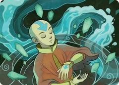 Aang, at the Crossroads Art Card (ASTLA-045) - Art Series: Avatar: The Last Airbender-1