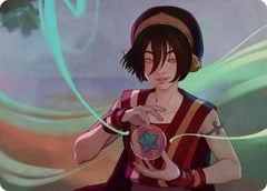 Toph, the First Metalbender Art Card (ASTLA-049) - Art Series: Avatar: The Last Airbender-1