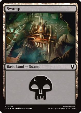 Swamp (0284) (TLA-284) - Avatar: The Last Airbender Foil-1
