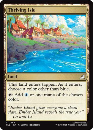 Thriving Isle (TLE-263) - Avatar: The Last Airbender: Eternal-Legal Foil-1