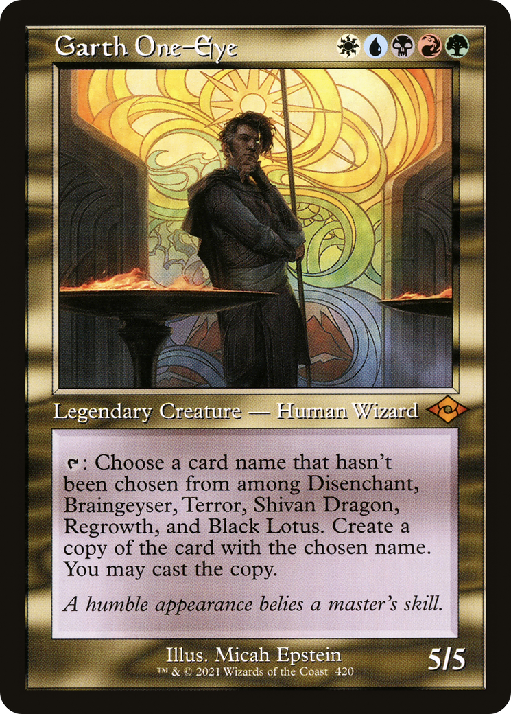 Garth One-Eye (Retro) [Modern Horizons 2]-1