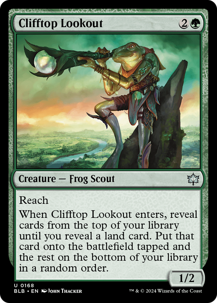 Clifftop Lookout [Bloomburrow]-1