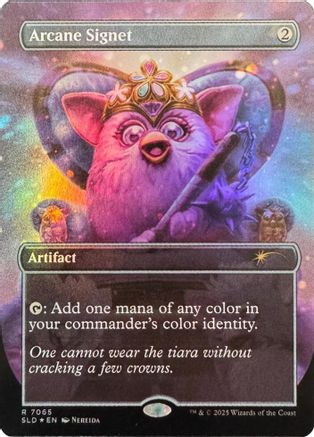 Arcane Signet (7065) (Rainbow Foil) (SLD-7065) - Secret Lair Drop Series Foil-1