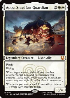 Appa, Steadfast Guardian [Avatar: The Last Airbender Prerelease Cards]-1