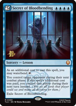Secret of Bloodbending [Avatar: The Last Airbender Prerelease Cards]-1